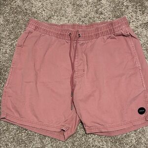 *NWOT* RVCA  Men's Flat Front Shorts Pink